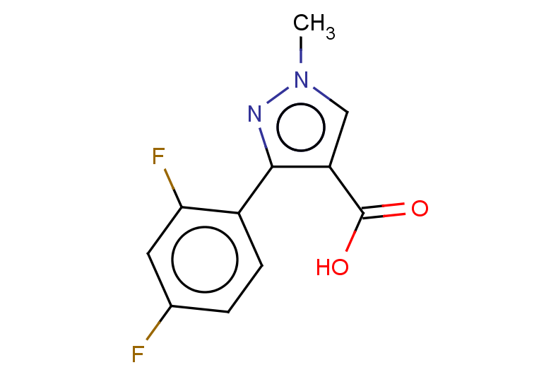 3-(2,4-difluorophenyl)-1-methyl-1H-pyrazole-4-carboxylic acid