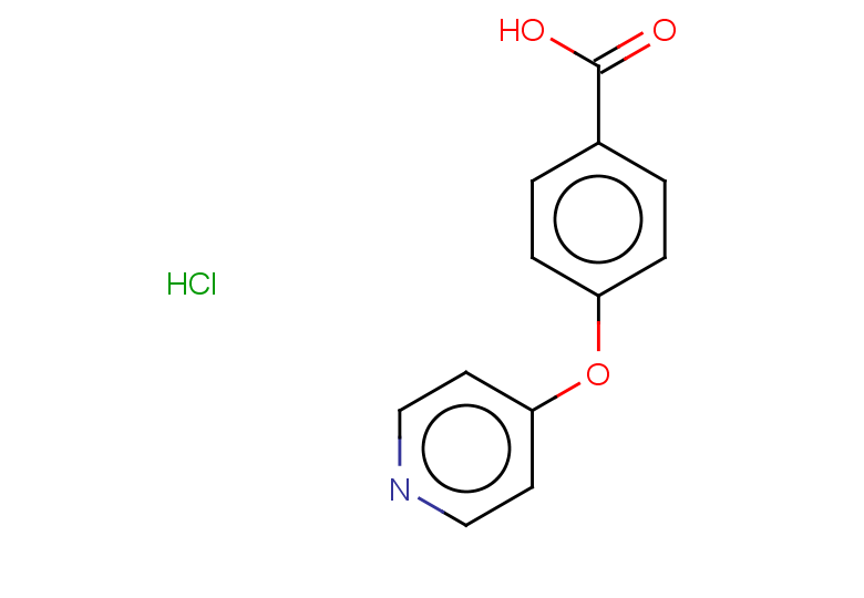 4-(pyridin-4-yloxy)benzoic acid hydrochloride