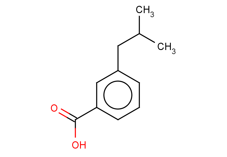 3-(2-methylpropyl)benzoic acid