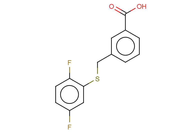 3-{[(2,5-difluorophenyl)sulfanyl]methyl}benzoic acid