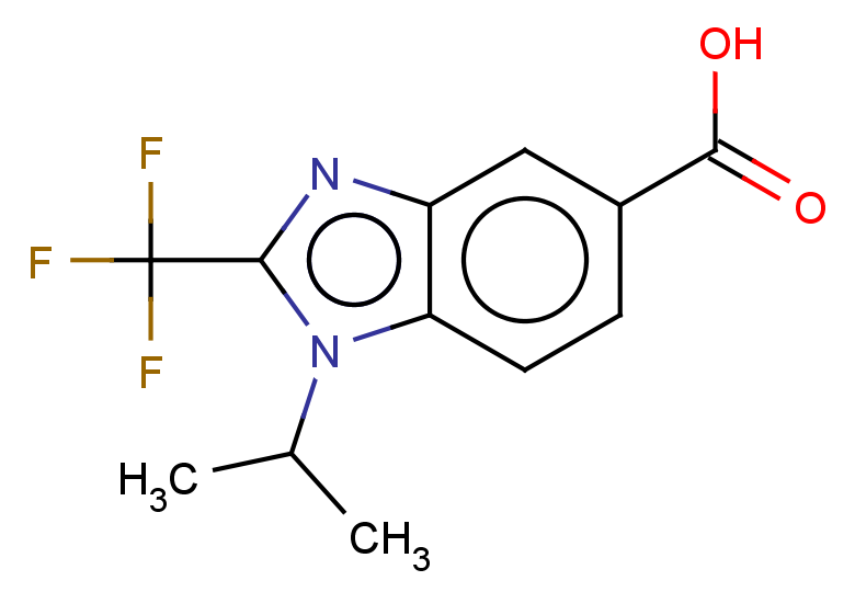 1-(propan-2-yl)-2-(trifluoromethyl)-1H-1,3-benzodiazole-5-carboxylic acid