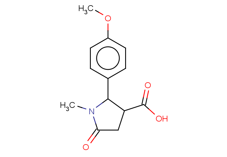 2-(4-methoxyphenyl)-1-methyl-5-oxopyrrolidine-3-carboxylic acid, Mixture of diastereomers