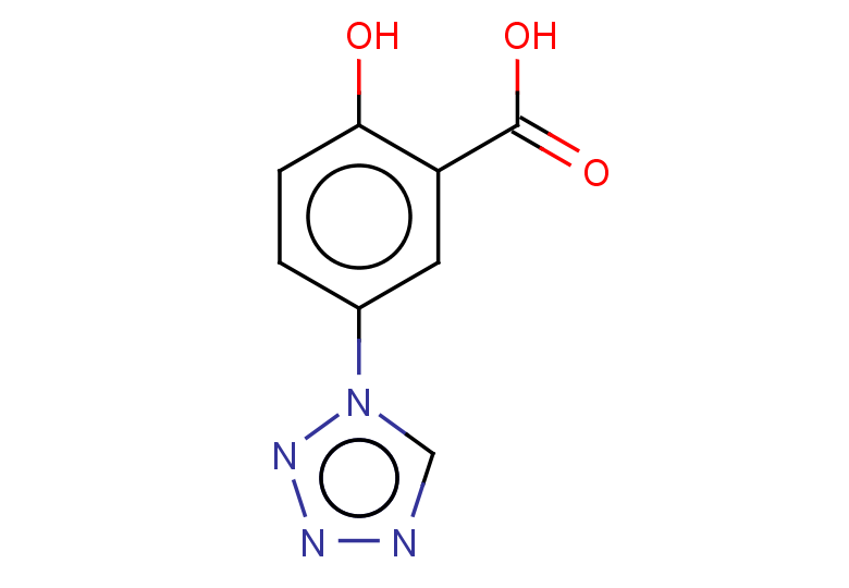 2-hydroxy-5-(1H-1,2,3,4-tetrazol-1-yl)benzoic acid