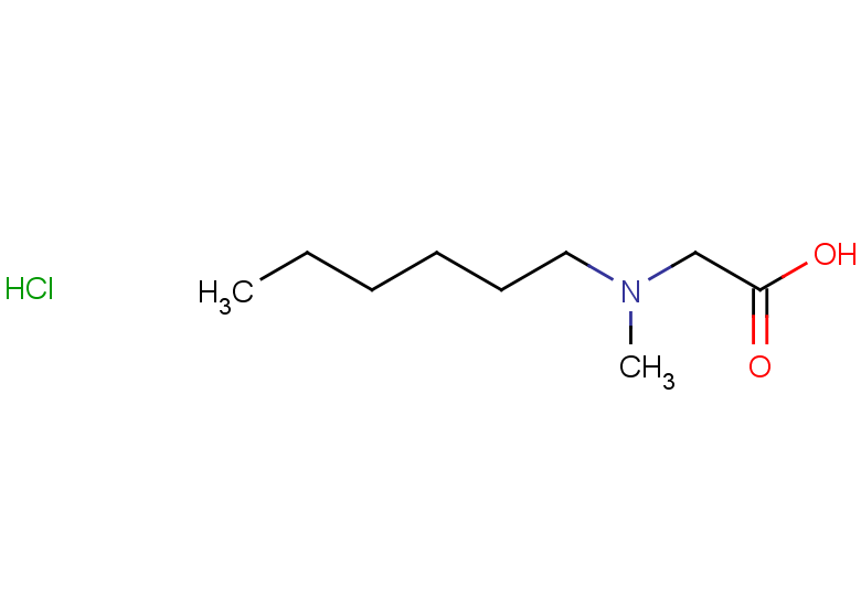 2-[hexyl(methyl)amino]acetic acid hydrochloride