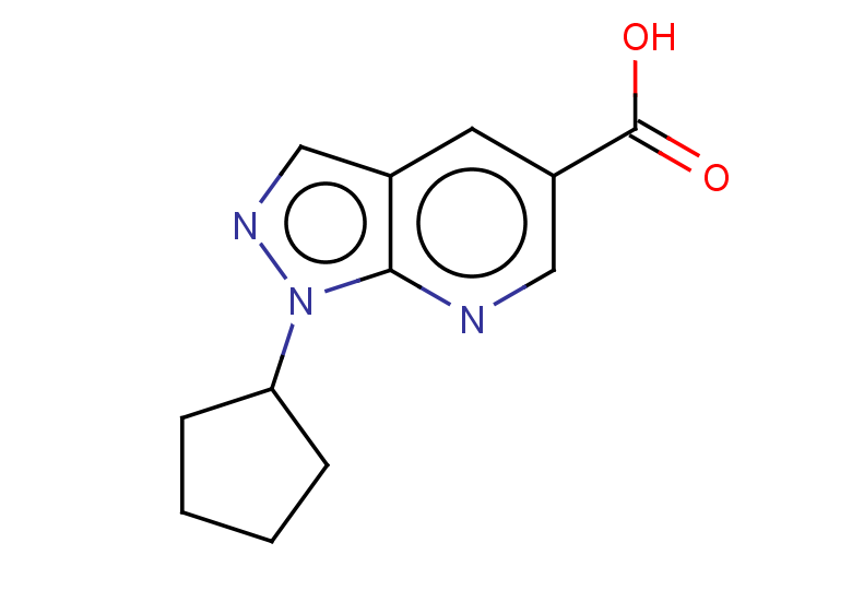 1-cyclopentyl-1H-pyrazolo[3,4-b]pyridine-5-carboxylic acid
