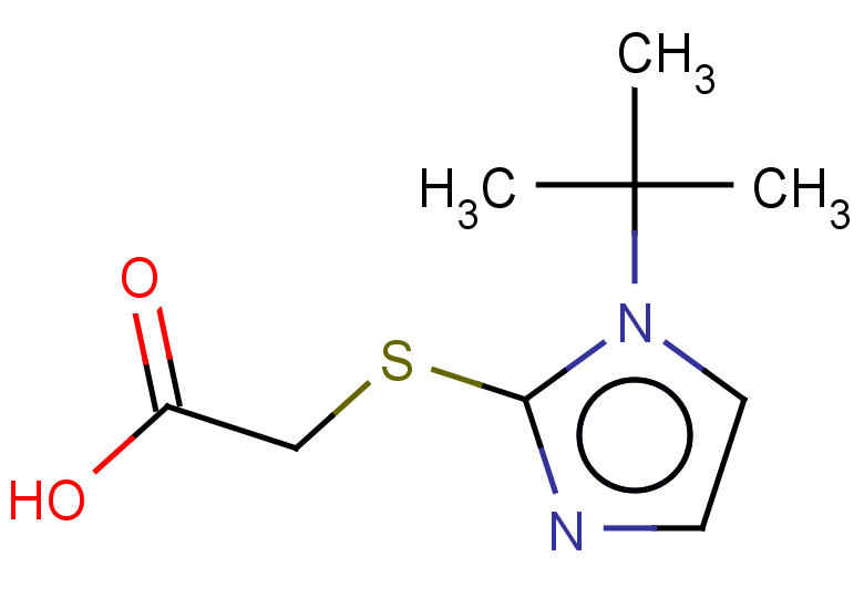 2-[(1-tert-butyl-1H-imidazol-2-yl)sulfanyl]acetic acid