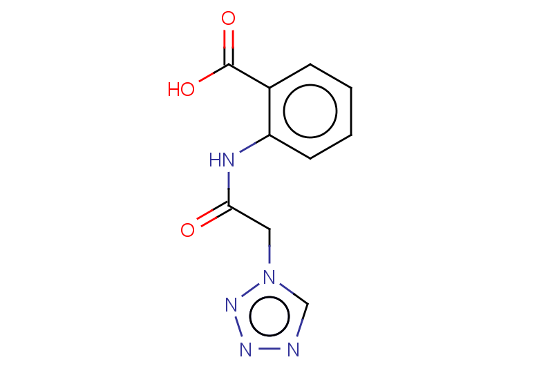2-[2-(1H-1,2,3,4-tetrazol-1-yl)acetamido]benzoic acid