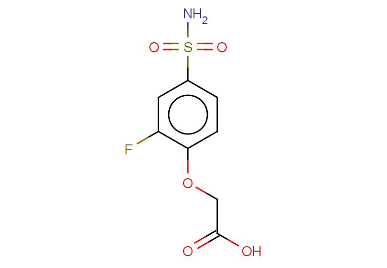 2-(2-fluoro-4-sulfamoylphenoxy)acetic acid