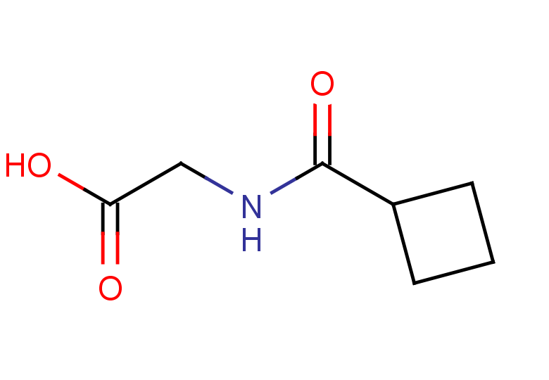 2-(cyclobutylformamido)acetic acid