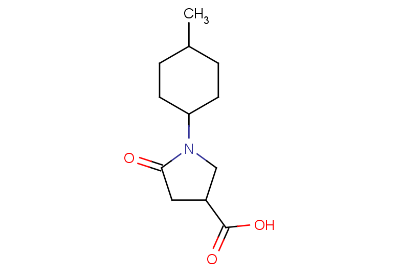 1-(4-methylcyclohexyl)-5-oxopyrrolidine-3-carboxylic acid