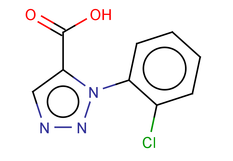 1-(2-chlorophenyl)-1H-1,2,3-triazole-5-carboxylic acid