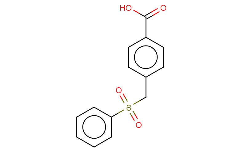 4-[(benzenesulfonyl)methyl]benzoic acid