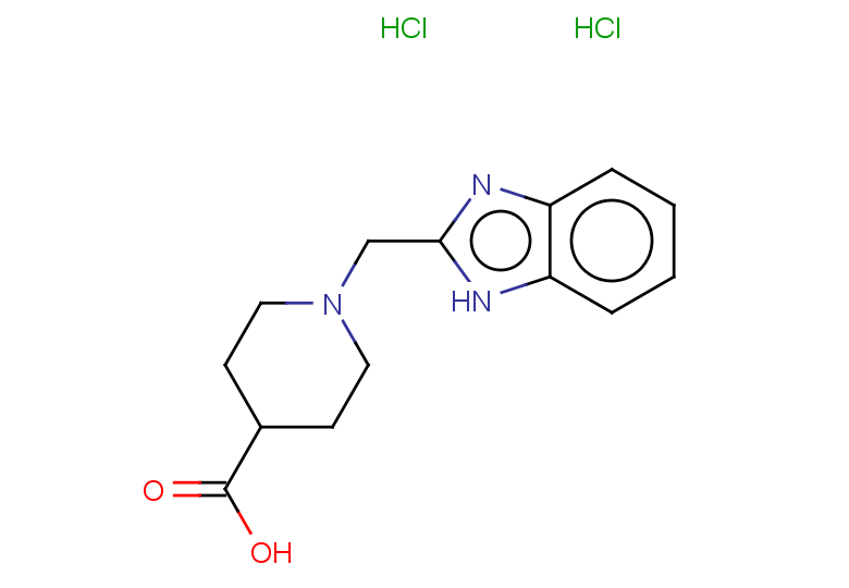 1-[(1H-1,3-benzodiazol-2-yl)methyl]piperidine-4-carboxylic acid dihydrochloride