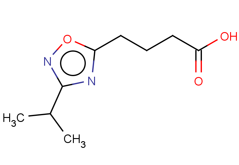 4-[3-(propan-2-yl)-1,2,4-oxadiazol-5-yl]butanoic acid