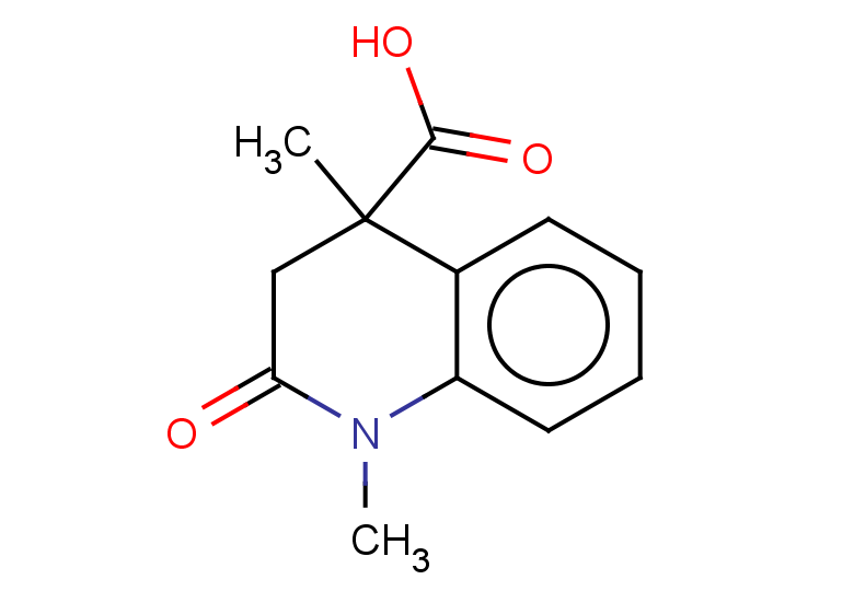 1,4-dimethyl-2-oxo-1,2,3,4-tetrahydroquinoline-4-carboxylic acid