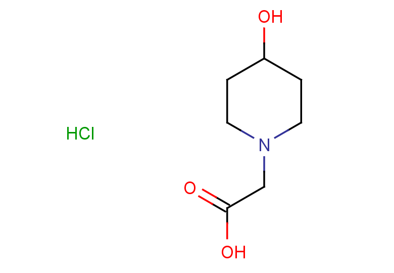 2-(4-hydroxypiperidin-1-yl)acetic acid hydrochloride