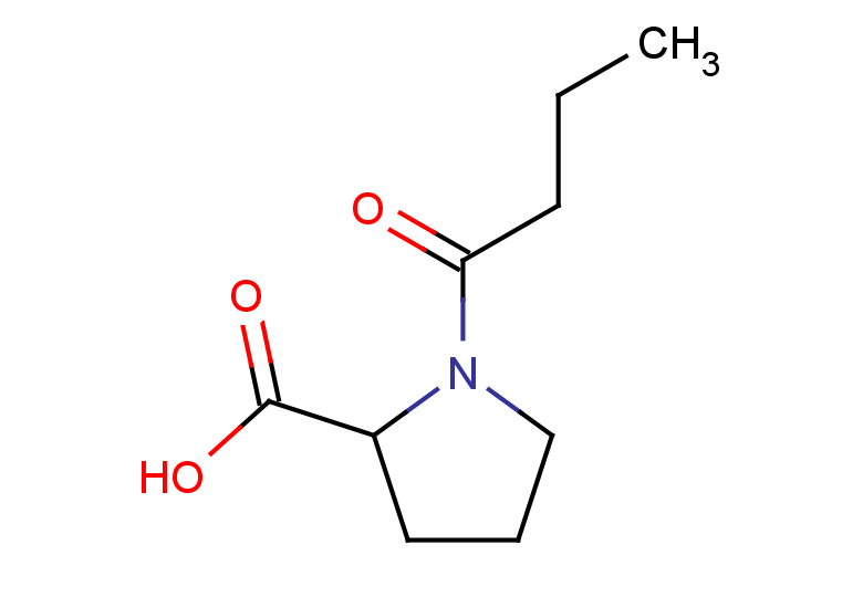 1-butanoylpyrrolidine-2-carboxylic acid