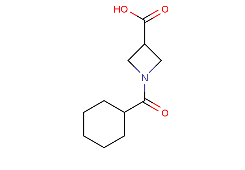 1-cyclohexanecarbonylazetidine-3-carboxylic acid