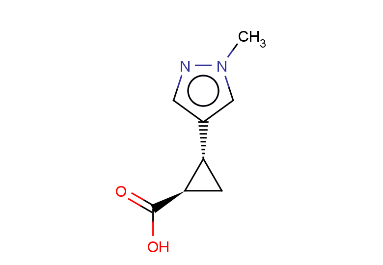 rac-(1R,2R)-2-(1-methyl-1H-pyrazol-4-yl)cyclopropane-1-carboxylic acid