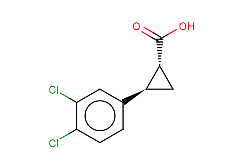 rac-(1R,2R)-2-(3,4-dichlorophenyl)cyclopropane-1-carboxylic acid, trans