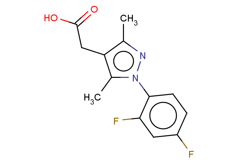 2-[1-(2,4-difluorophenyl)-3,5-dimethyl-1H-pyrazol-4-yl]acetic acid