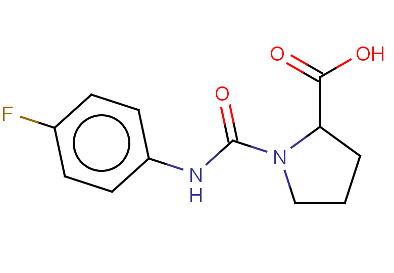 1-[(4-fluorophenyl)carbamoyl]pyrrolidine-2-carboxylic acid