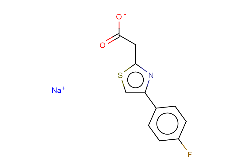 sodium 2-[4-(4-fluorophenyl)-1,3-thiazol-2-yl]acetate