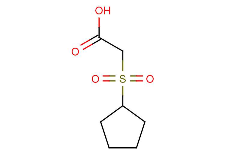 2-(cyclopentanesulfonyl)acetic acid