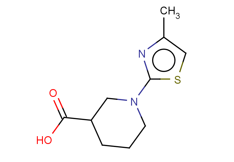 1-(4-methyl-1,3-thiazol-2-yl)piperidine-3-carboxylic acid