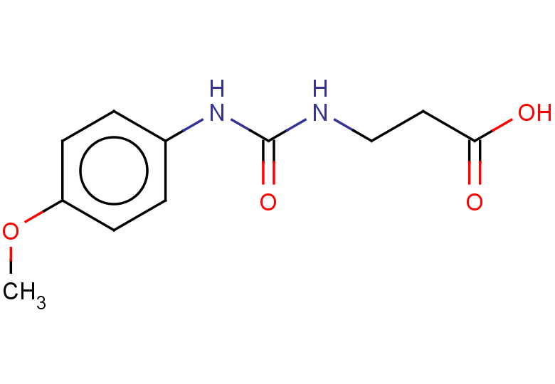 3-{[(4-methoxyphenyl)carbamoyl]amino}propanoic acid