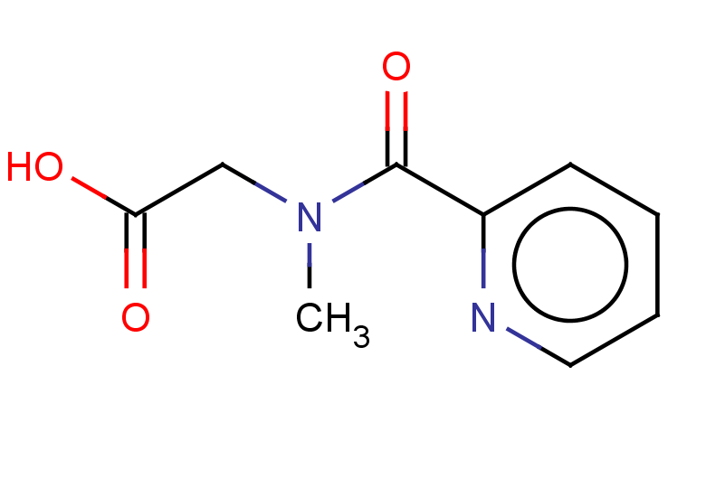 2-(N-methyl-1-pyridin-2-ylformamido)acetic acid