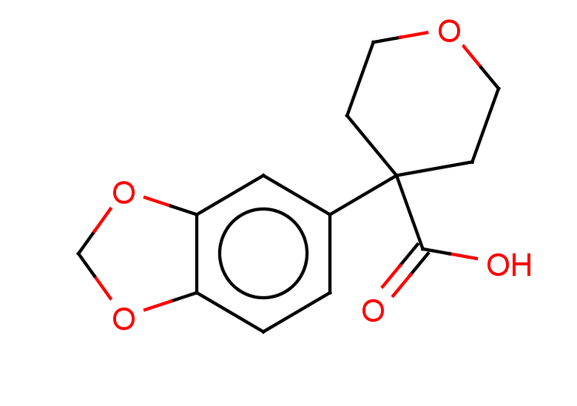 4-(1,3-dioxaindan-5-yl)oxane-4-carboxylic acid
