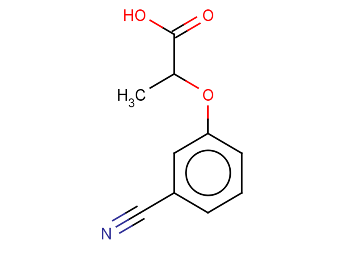 2-(3-cyanophenoxy)propanoic acid