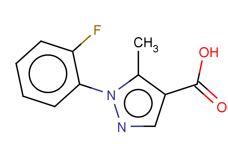 1-(2-fluorophenyl)-5-methyl-1H-pyrazole-4-carboxylic acid