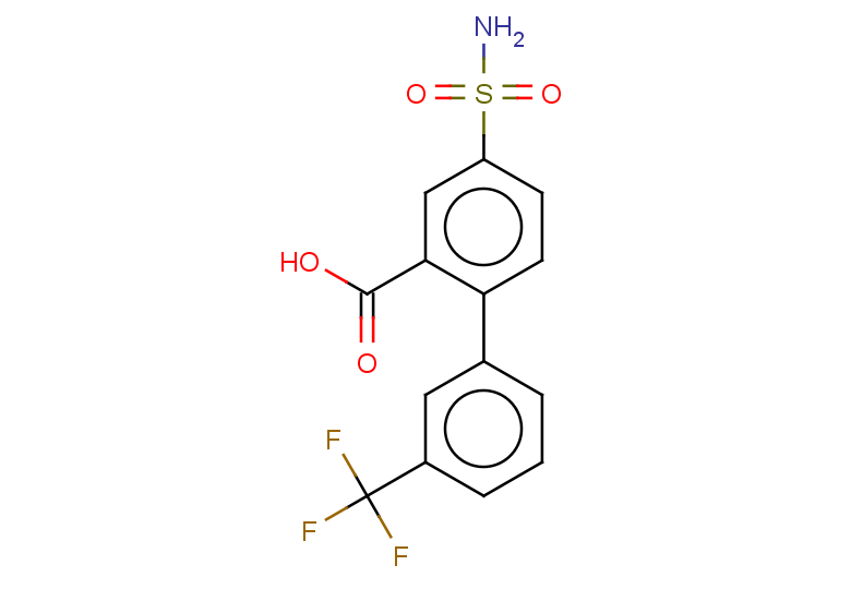 5-sulfamoyl-2-[3-(trifluoromethyl)phenyl]benzoic acid