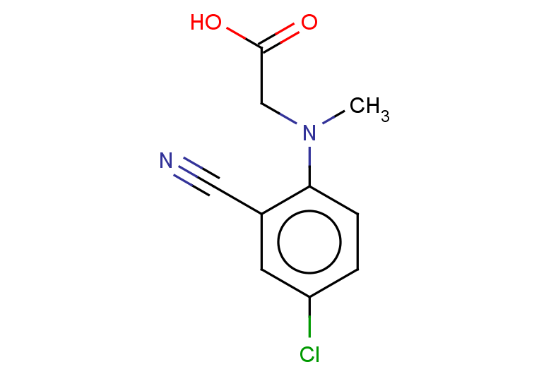 2-[(4-chloro-2-cyanophenyl)(methyl)amino]acetic acid