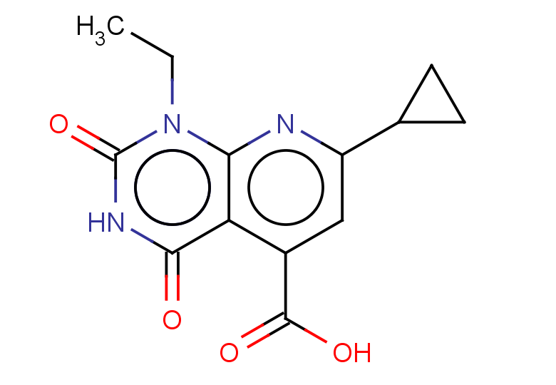 7-cyclopropyl-1-ethyl-2,4-dioxo-1H,2H,3H,4H-pyrido[2,3-d]pyrimidine-5-carboxylic acid