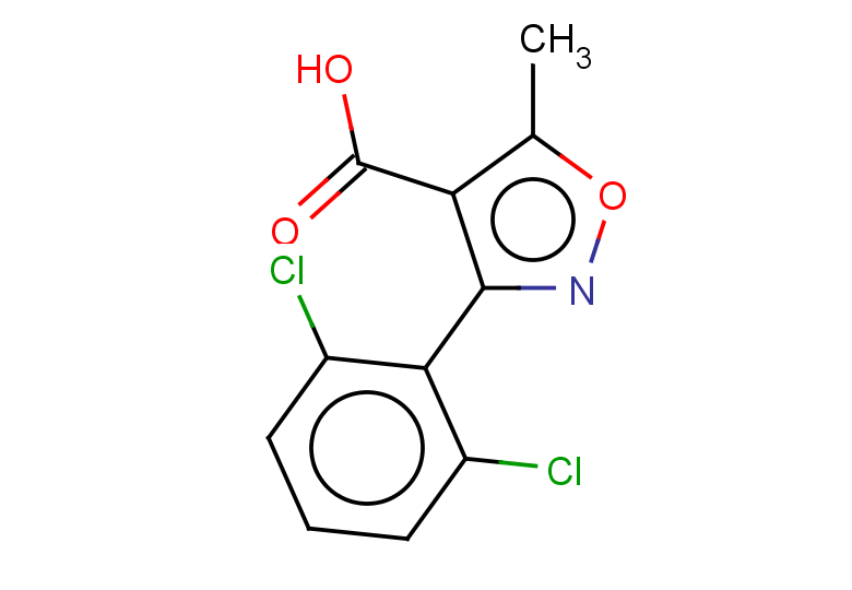 3-(2,6-dichlorophenyl)-5-methyl-1,2-oxazole-4-carboxylic acid