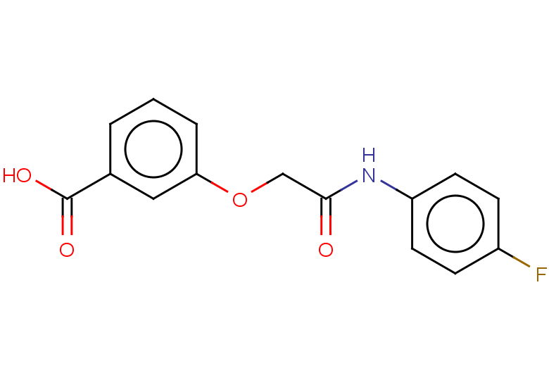 3-{[(4-fluorophenyl)carbamoyl]methoxy}benzoic acid
