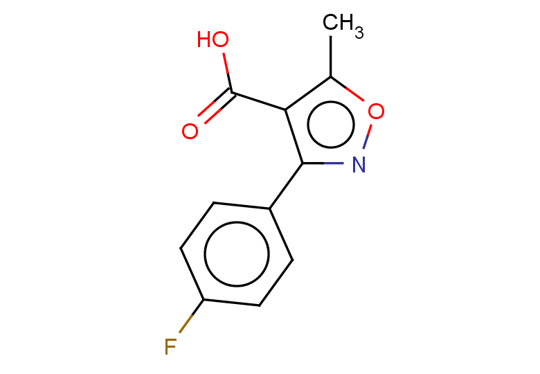 3-(4-fluorophenyl)-5-methyl-1,2-oxazole-4-carboxylic acid
