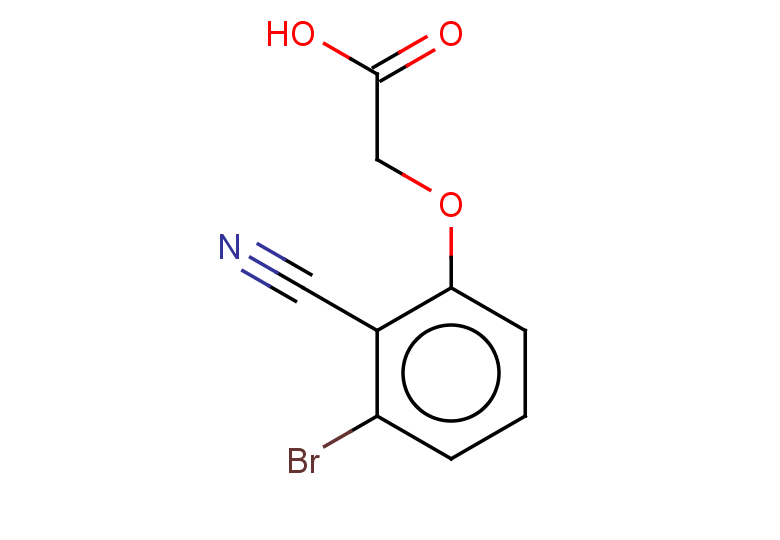 2-(3-bromo-2-cyanophenoxy)acetic acid
