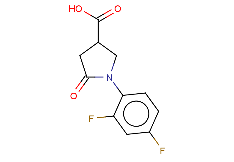 1-(2,4-difluorophenyl)-5-oxopyrrolidine-3-carboxylic acid