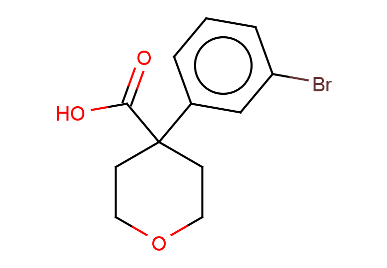 4-(3-bromophenyl)oxane-4-carboxylic acid