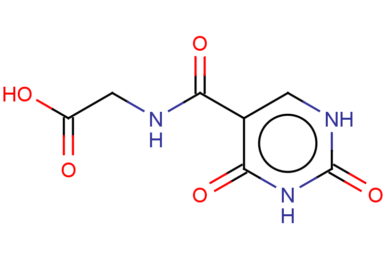 2-[(2,4-dioxo-1,2,3,4-tetrahydropyrimidin-5-yl)formamido]acetic acid