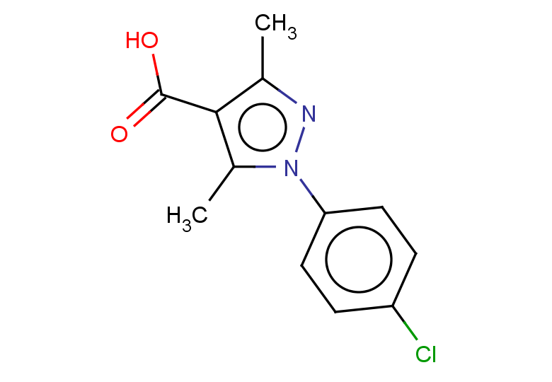 1-(4-chlorophenyl)-3,5-dimethyl-1H-pyrazole-4-carboxylic acid