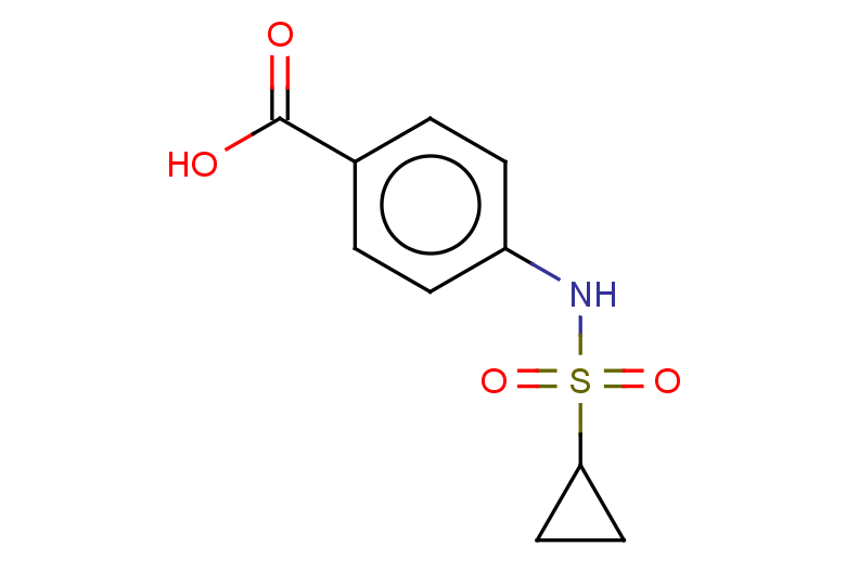 4-cyclopropanesulfonamidobenzoic acid