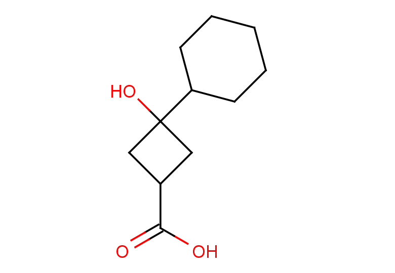 3-cyclohexyl-3-hydroxycyclobutane-1-carboxylic acid