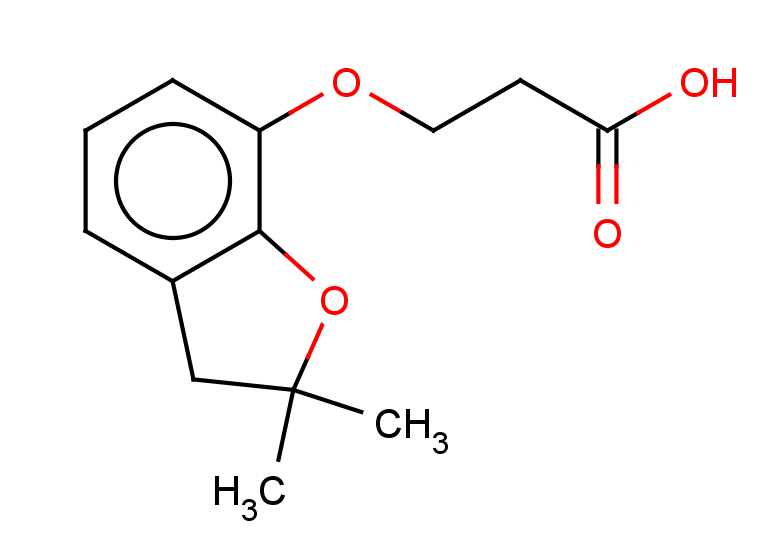 3-[(2,2-dimethyl-2,3-dihydro-1-benzofuran-7-yl)oxy]propanoic acid