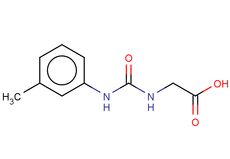 2-{[(3-methylphenyl)carbamoyl]amino}acetic acid