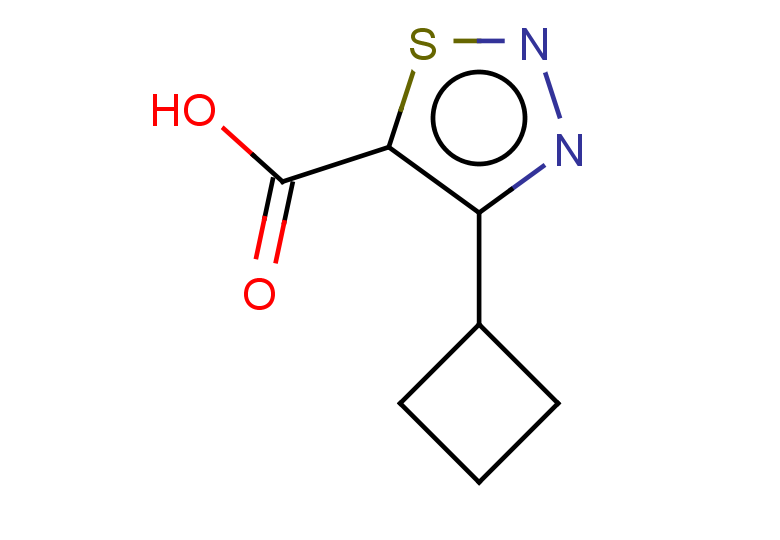 4-cyclobutyl-1,2,3-thiadiazole-5-carboxylic acid